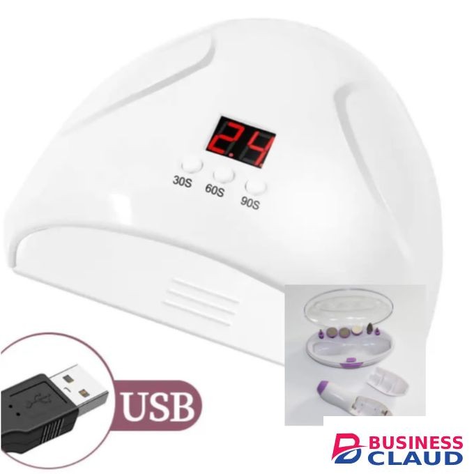 2 in 1 led nail dryer and Electric nail kit,Electric Manicure Pedicure Kit, Nail Drill Machine & Dryer, Nail Art Tools Set.