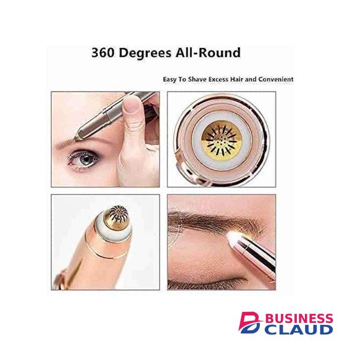Rechargeable Flawless Duo Perfect Shaver 2in1 For Eye Brows Body