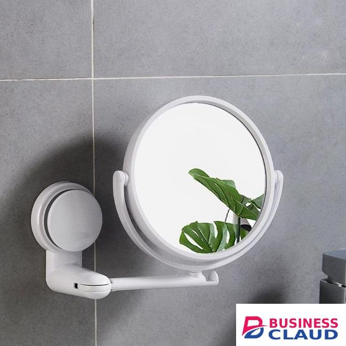 360 Rotation Suction Cup Bathroom Mirror Adjustable Makeup Mirror