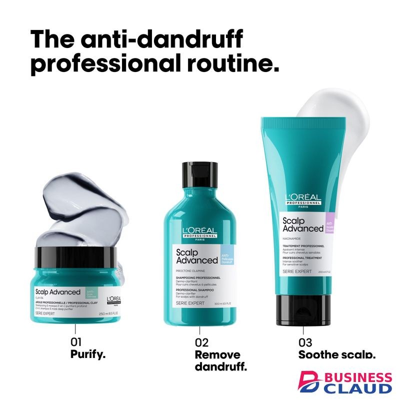 L'Oréal professionnel Paris Scalp Advanced dermo-clarifier shampoo - For dandruff scalps 300ml