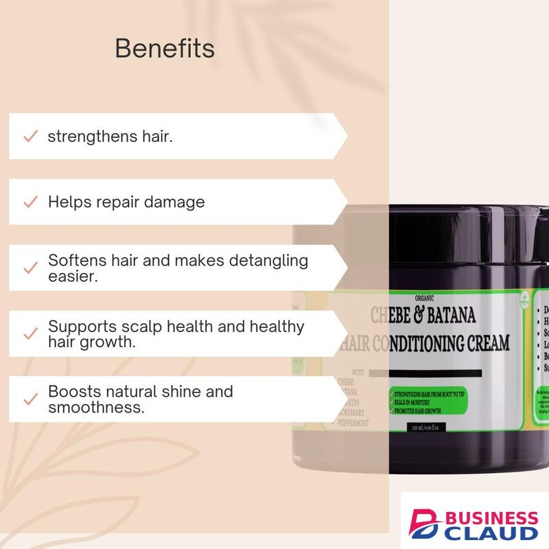 Mekis Chebe Conditioning Set (Leave-In + Rinse-Out) - Repairs damage makes detangling easier.