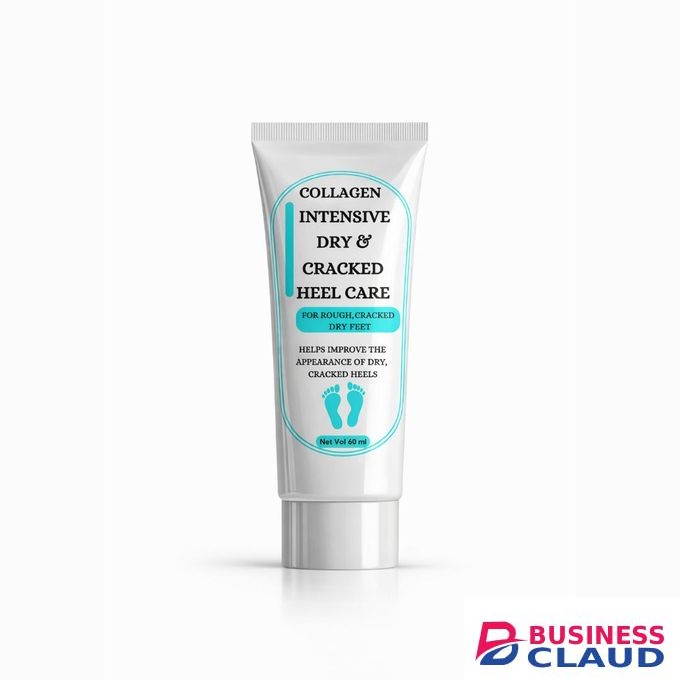 Mekis Collagen Intensive Dry & Cracked Heel Care Cream - Help improve the appearance of dry, rough, and cracked heels