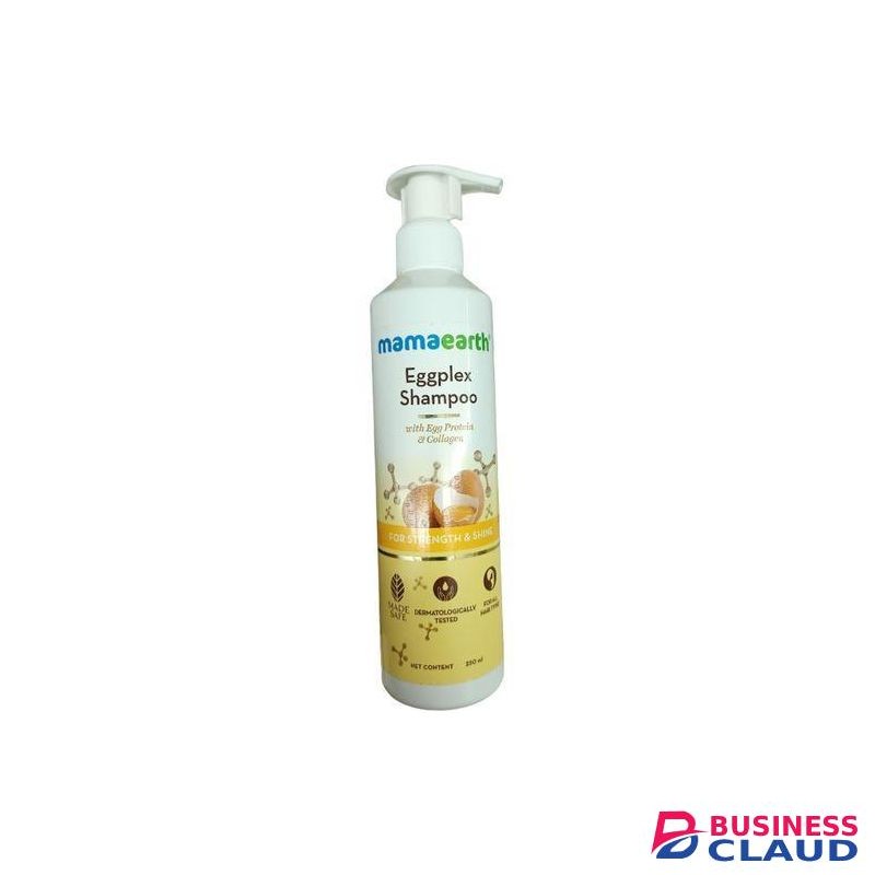 Mama Earth Eggplex Hair Shampoo STRENGTH & SHINE With Collagen