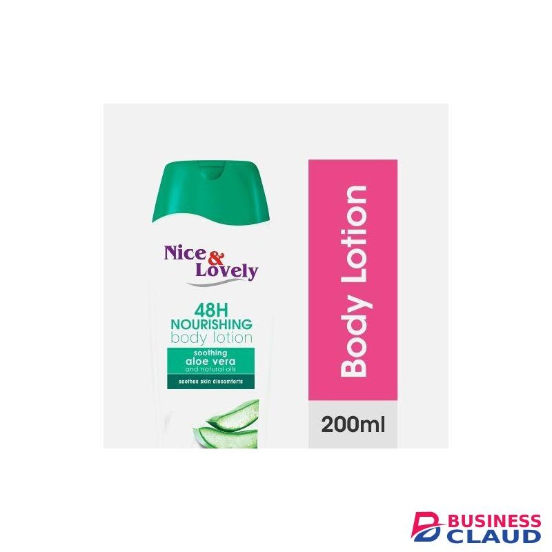 Nice & Lovely Aloevera Herbal Lotion 200ml