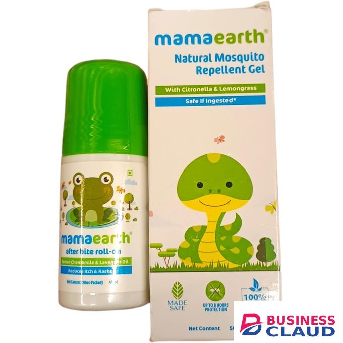 Mama Earth After Bite Roll-On + Mosquito Repellent Gel ITCH RASHES CHAMOMILE LAVENDER OIL CITRONELLA LEMONGRASS jm