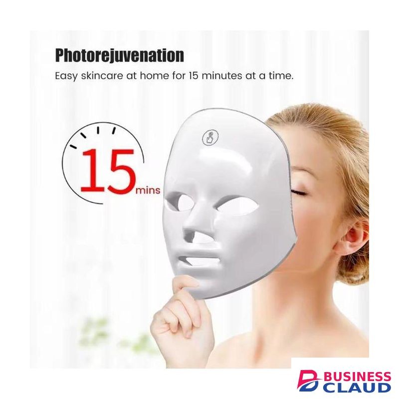 Wireless LED Face Mask – Multi-Color Anti-Aging & Acne Treatment Tool
