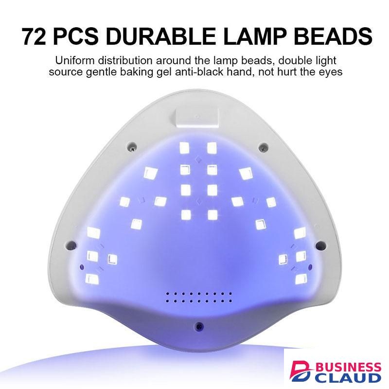 DONFANLIA Nail Dryer Gel Nail Polish Curing LED UV Light With 4 Timers Automatic Sensor LCD Display Professional Nail Art Tools Accessorie
