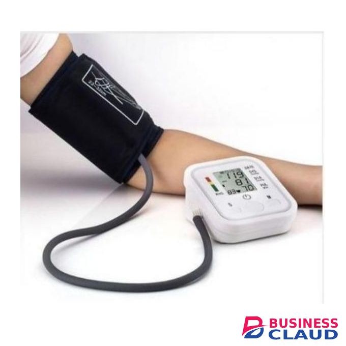 Digital Arm/Wrist Blood Pressure Monitor with Voice – Automatic BP Measuring Machine