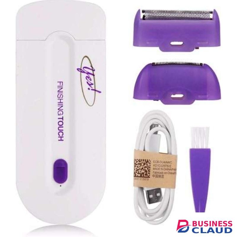 Electric Face & Body Painless Hair Remover – Portable Rechargeable Epilator with Advanced Sense-Light Technology