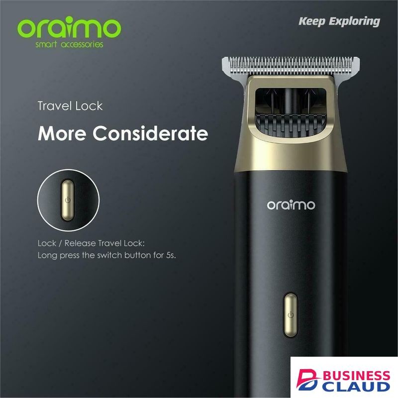 oraimo home SmartTrimmer2 150-min Working Time Adjustable Speed Multi-functional Barber/Kinyozi Machine