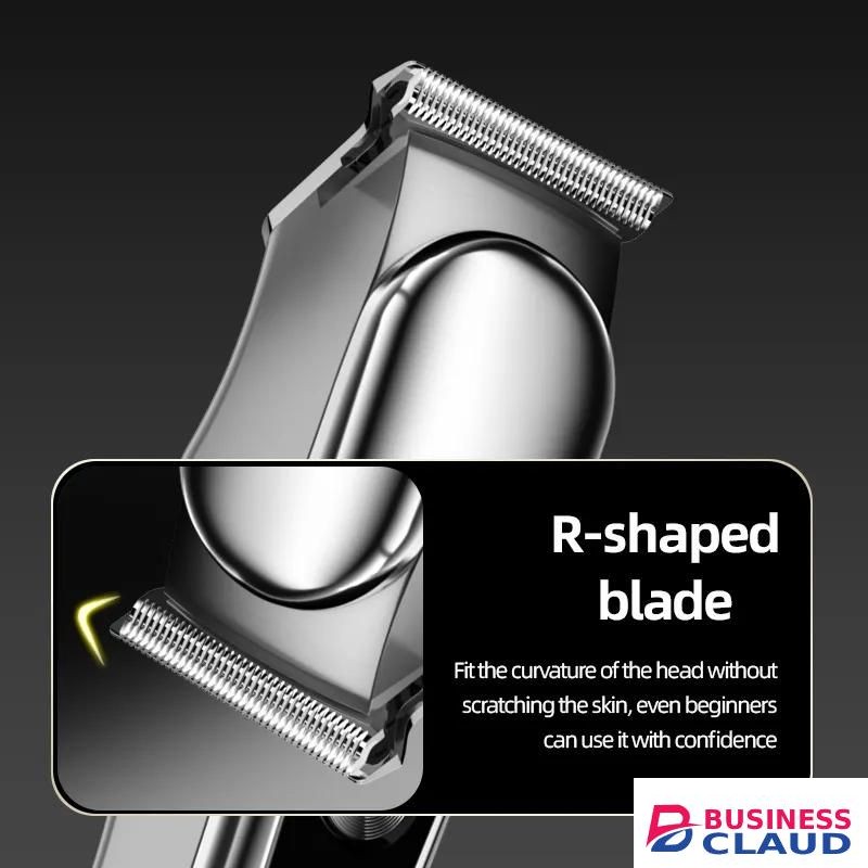 Professional 1200mAh Cordless Rechargeable Shaver Hair Clippers Waterproof USB for Hotel Household Grooming Outdoor Hair Cutting