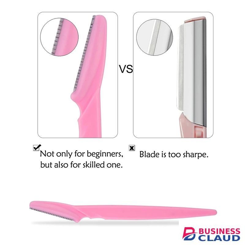 12 Pcs Mix Color Eyebrow Razor Women Face And Body Safe Trimmer Hair Shaver Eye Brow Remover