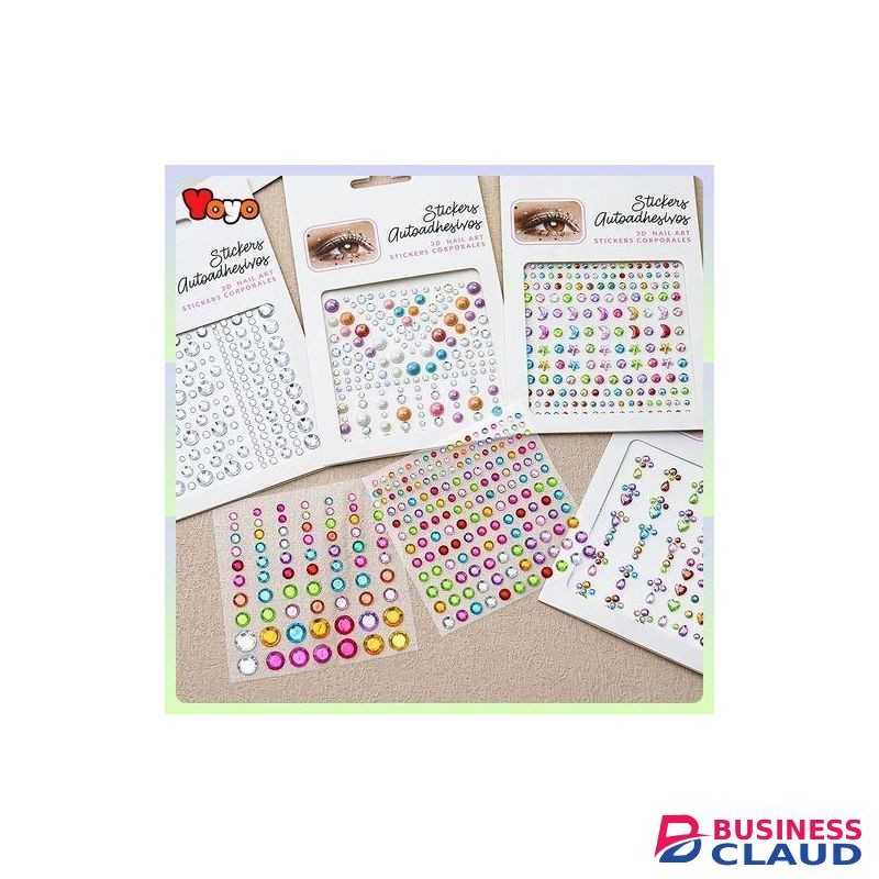 Diamond Beauty Makeup Eyes Gloss Stickers(Mist)