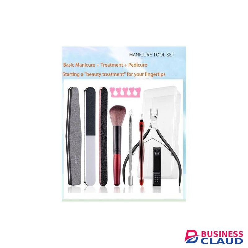 10Pcs Nail Art Polish Removal Tool Set