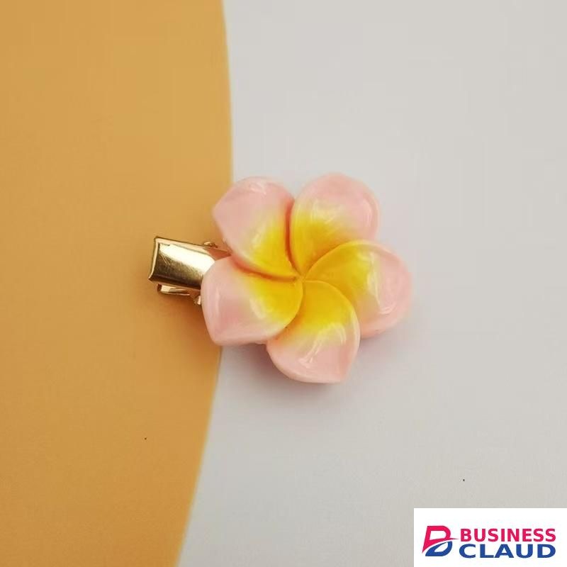 3 Pcs Flower Hairclip Fashionable Barrettes