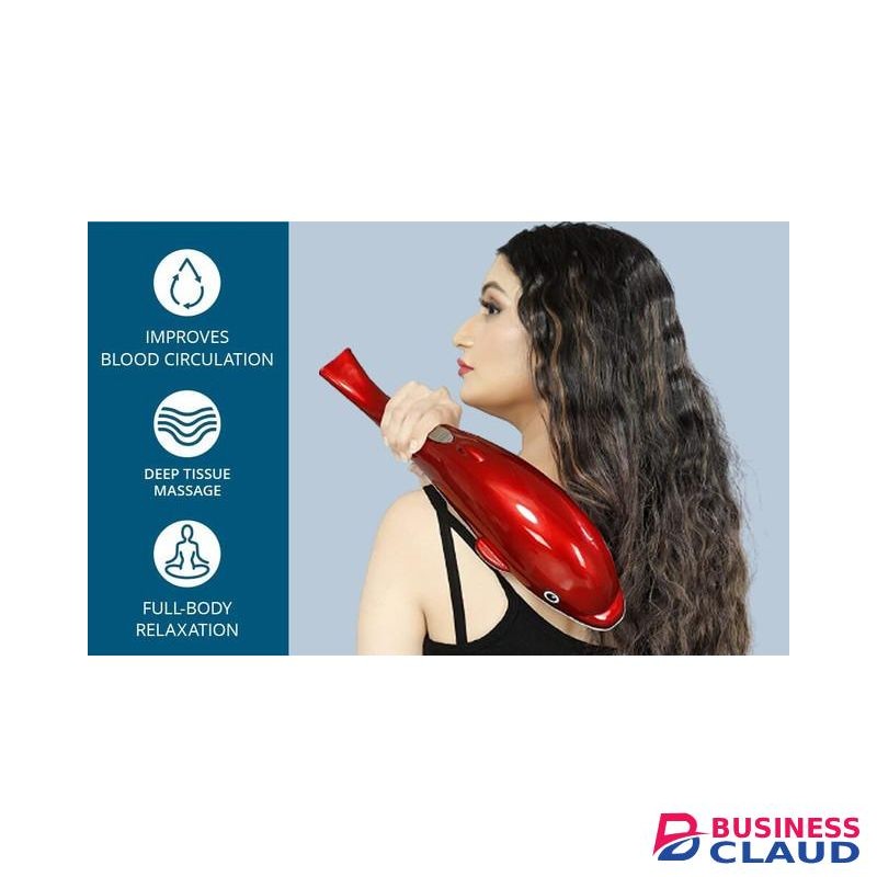Dolphin High Quality Dolphine Handheld Massager With Vibration, Magnetic, Far Infrared Therapy To Aid In Pain And Stress Relief