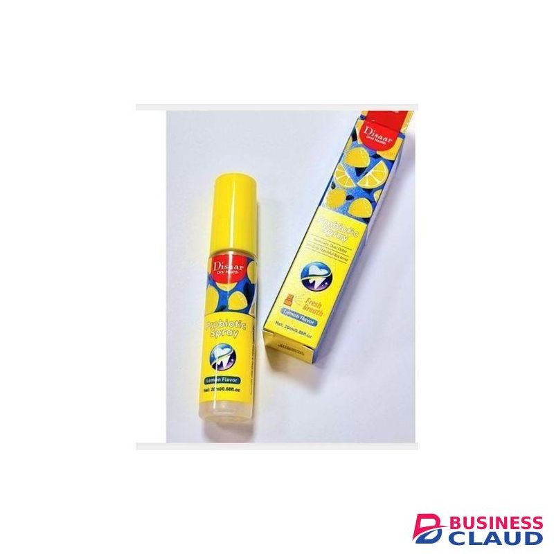 Disaar Oral Health Probiotic Spray, With Lemon Flavor, 20 Ml