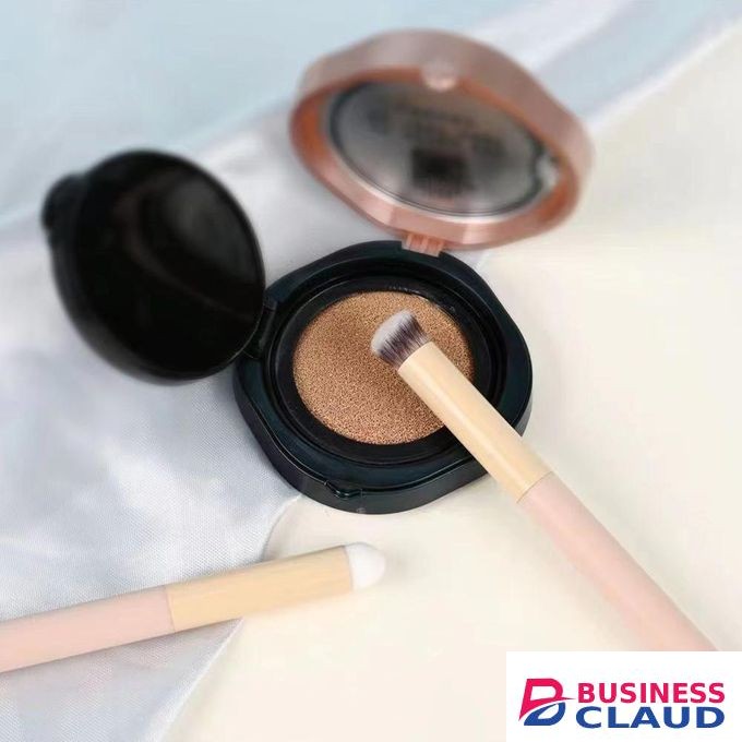 Wet and Dry Dual-use Portable Concealer Brush - Pink