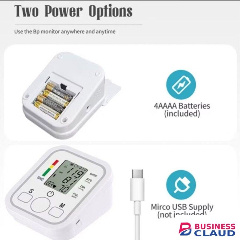 Baterry Powered Blood Pressure Monitor