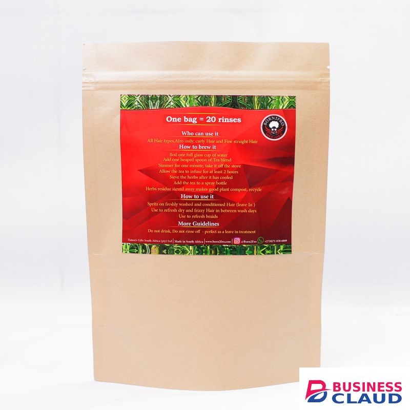 Born2Fro Grow Now Herbal Repair & Regrowth tea rinse ( 120g)