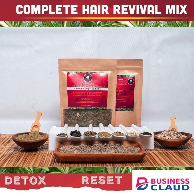 Born2Fro Grow Now Herbal Repair & Regrowth tea rinse ( 120g)