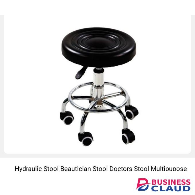 Rolling Salon Stool Swivel Chair