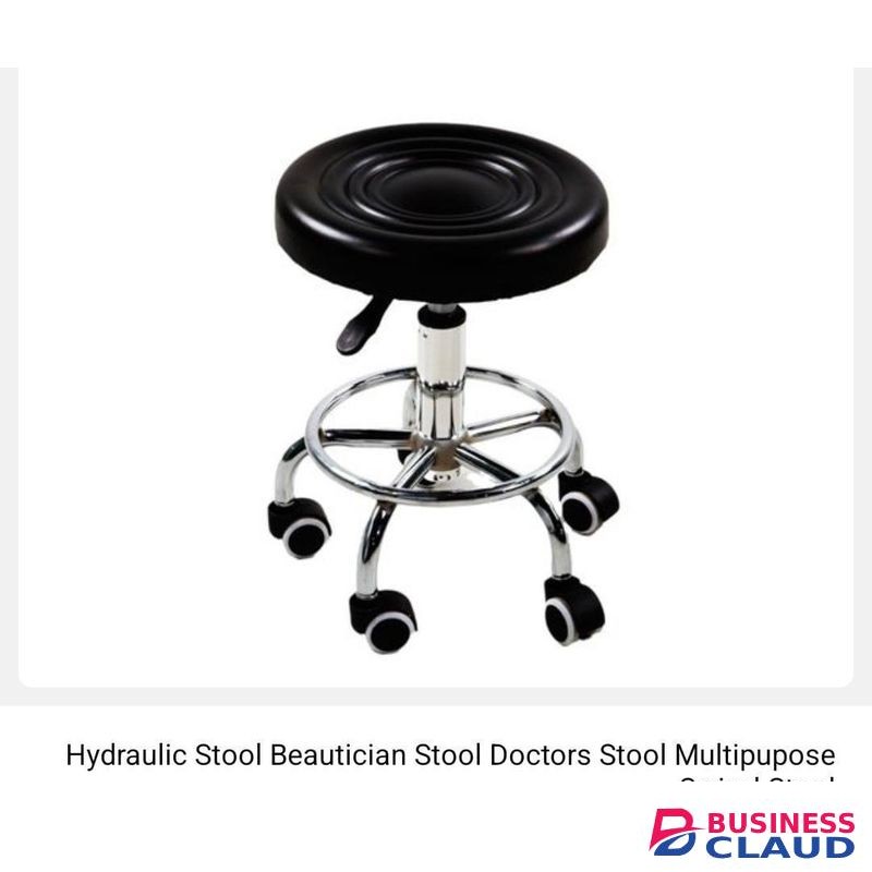 Rolling Salon Stool Swivel Chair