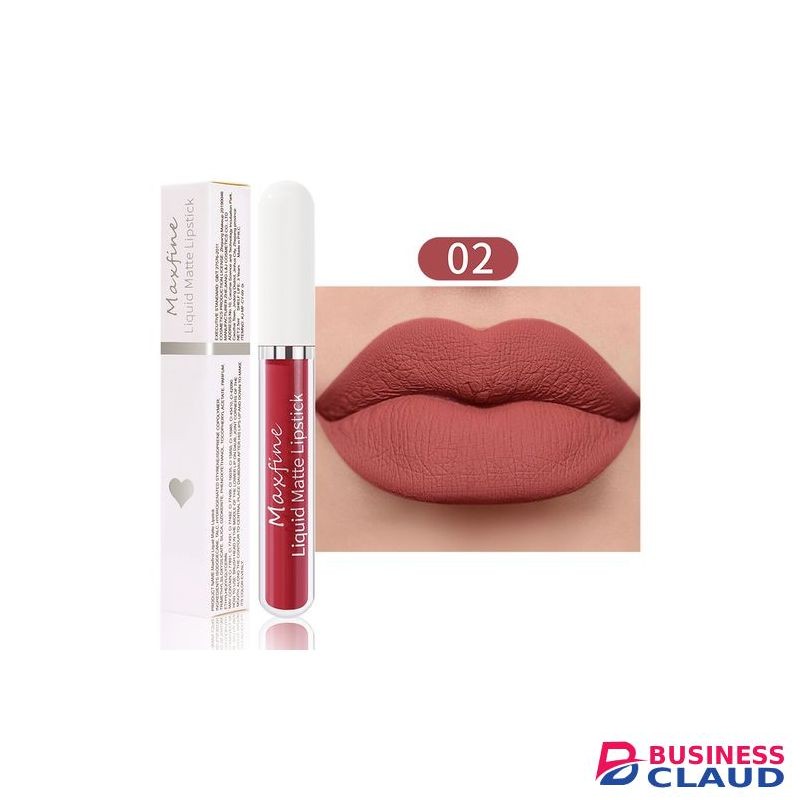 Maxfine Matte Liquid Lipstick Waterproof Lip Gloss Lasting Makeup-02