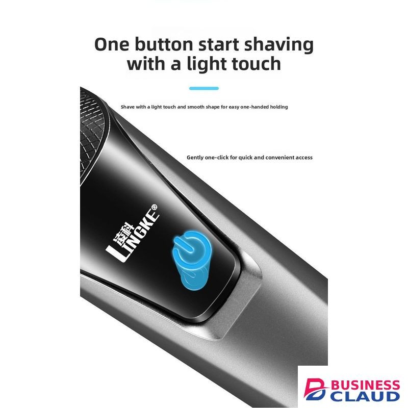 Three-blade head full body washable shaver USB charging dynamic men's shaver charging