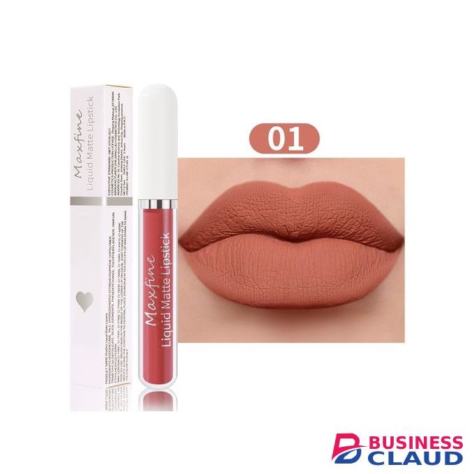 Maxfine Matte Liquid Lipstick Waterproof Lip Gloss Lasting Makeup-01