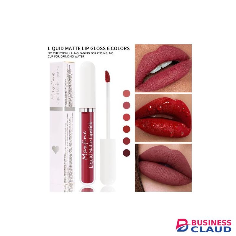 Maxfine Matte Liquid Lipstick Waterproof Lip Gloss Lasting Makeup-01