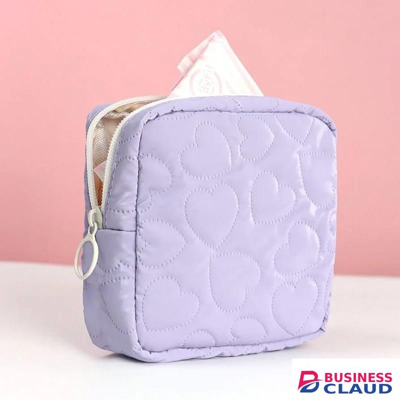 New Candy Color Square Glossy Cosmetic Bag Makeup Bag Pouch Portable PU Waterproof Storage Bag Women Sanitary Napkin Organizer, Cute Travel Makeup Pouch with Zipper, Waterproof PU Cosmetic Storage for Daily Essentials and Sanitary Items