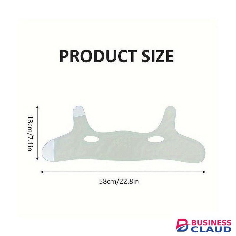 V-Line Face Shaper & Chin Lift Belt Hypoallergenic, Reusable Facial Massage Strap for Slimmer,