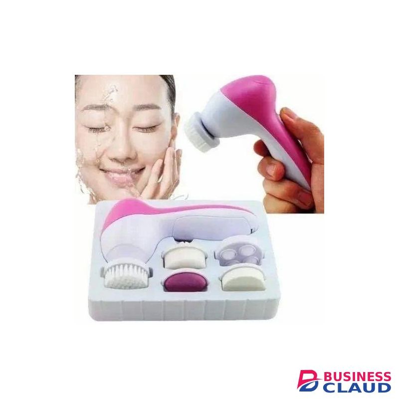 5-in-1 Electric Facial Massage Cleaner, Multifunctional Electric Face Cleaner, Facial Massager 5 In 1 Pore Cleaner Body Massager