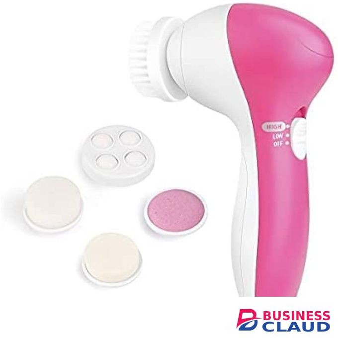 5-in-1 Electric Facial Massage Cleaner, Multifunctional Electric Face Cleaner, Facial Massager 5 In 1 Pore Cleaner Body Massager