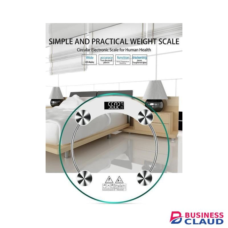 Digital Personal Exercise Bathroom Weighing Scale + free scalp massager