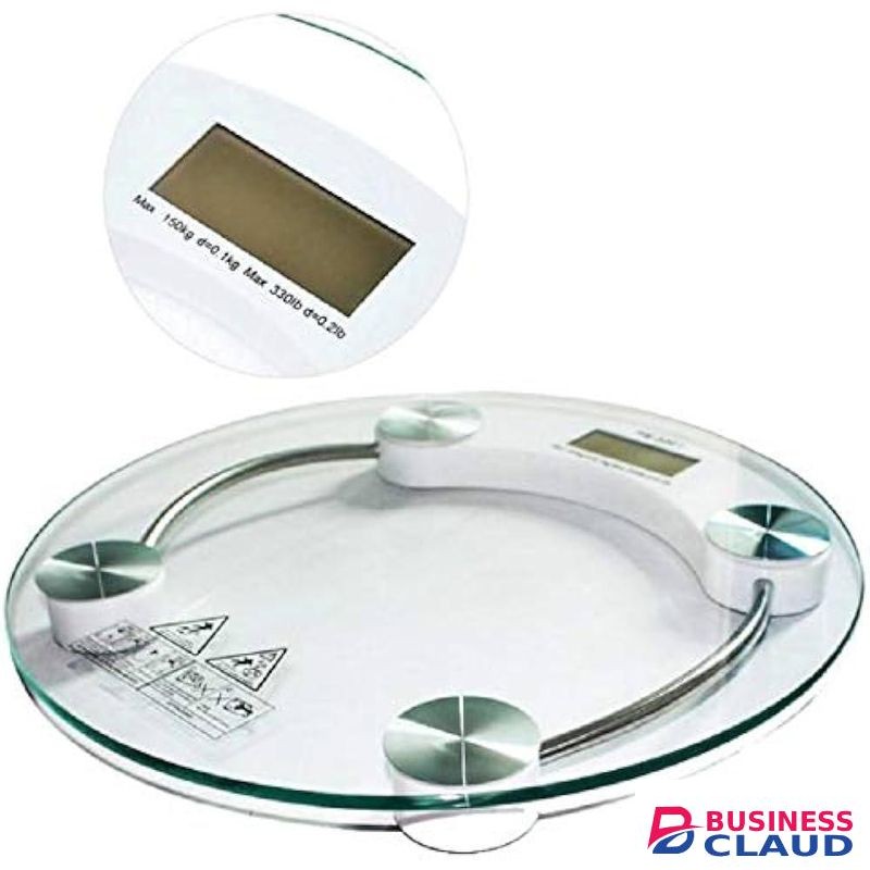 Digital Personal Exercise Bathroom Weighing Scale + free scalp massager