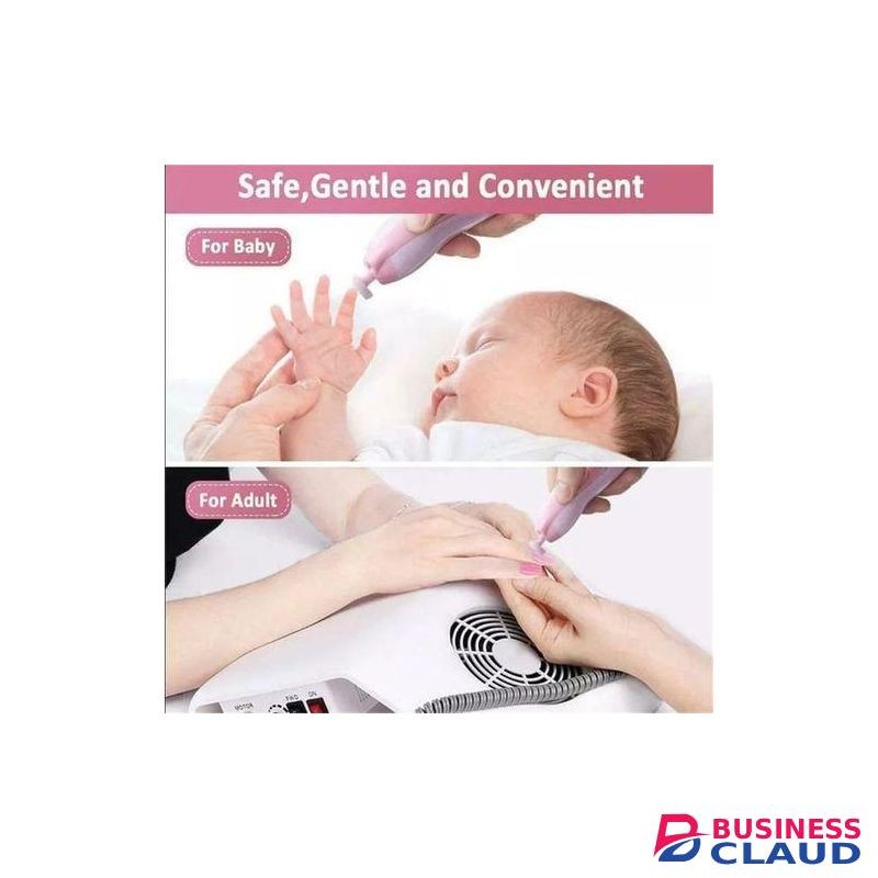 Electric/battery Powered Baby Nail File Clippers Toes Fingernail Cutter Trimmer