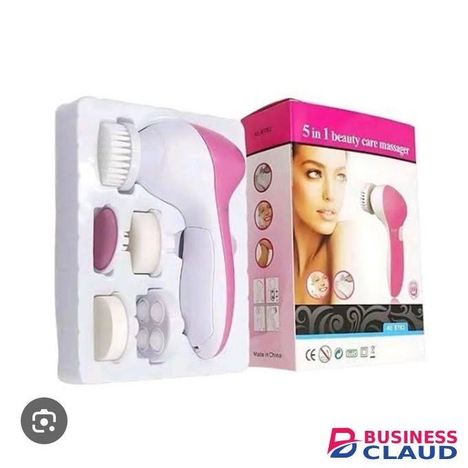 5 in 1 Beauty Care Massager or Electric Facial Cleansing Brush Set