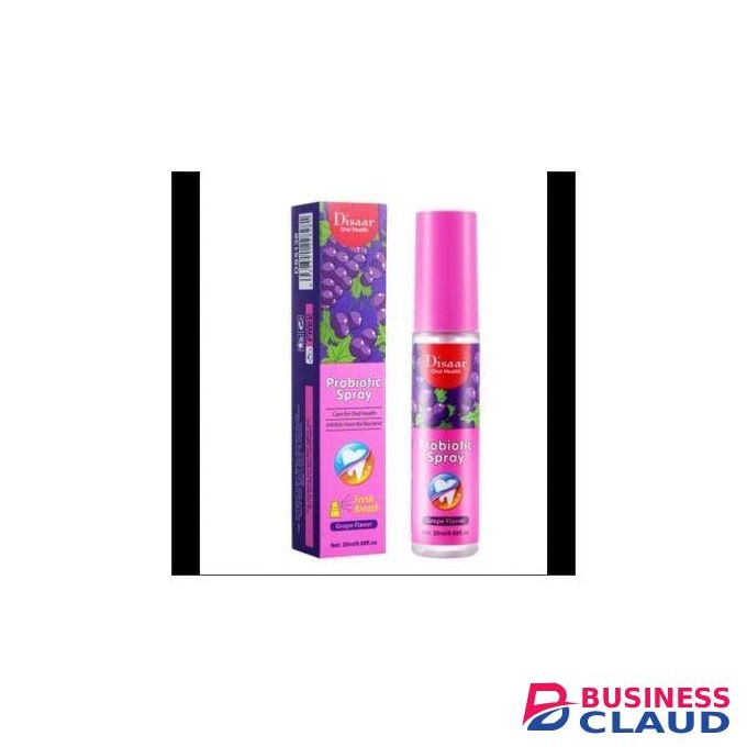 Disaar Oral Health Probiotic Spray, With Grape Flavor, 20 Ml