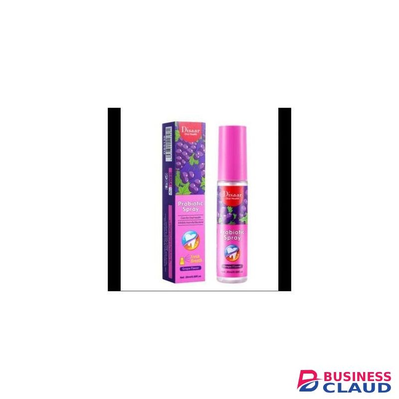 Disaar Oral Health Probiotic Spray, With Grape Flavor, 20 Ml