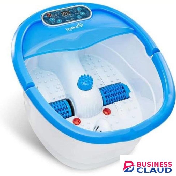 Ceriotti Pedicure Foot Spa Massager With Heat, Bubbles Vibration And Temperature Control
