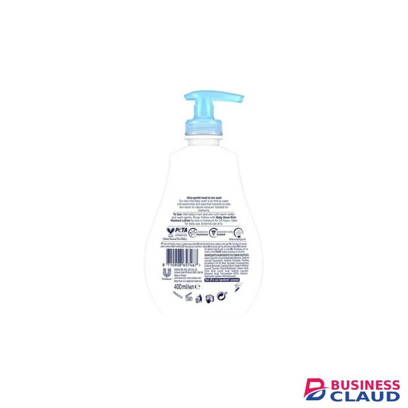Dove Baby Head to Toe Wash - Fragrance Free Moisture - 200ml
