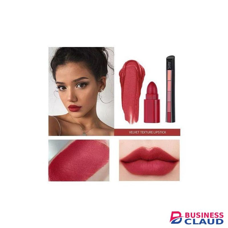 NEW!! Trending Limited Offer Sale 5 in 1 Mini Lippies Lipstick Kit Exciting Shades All You Need in One Stick 5 Cool Shades Suits All Skin Tones and Makeup Looks