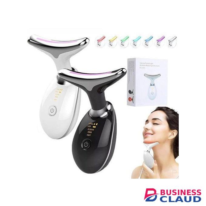 3-in-1 Intense Pulsed Light Wrinkles Reducing Instrument ,Multifunctional Neck And Face Massager , Anti-Aging Neck Beauty Device