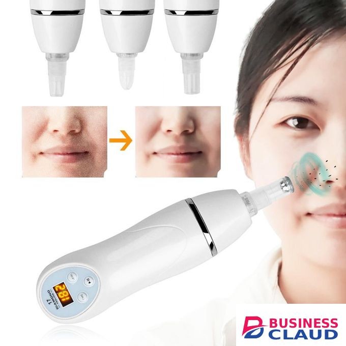 6 Tips Blackhead Vacuum Suction Remover Machine Mini Diamond 17 Dermabrasion Skin Peeling Digital Beauty Device Facial Pores Cleaner