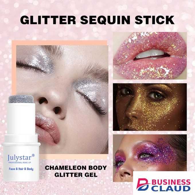 Julystar Face Glitter Eye Shadow Glitter Body Glitter Stick