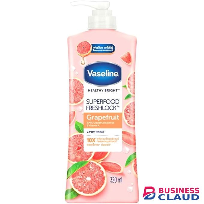 Vaseline Superfood Freshlock Lotion - Grapefruit 320ml