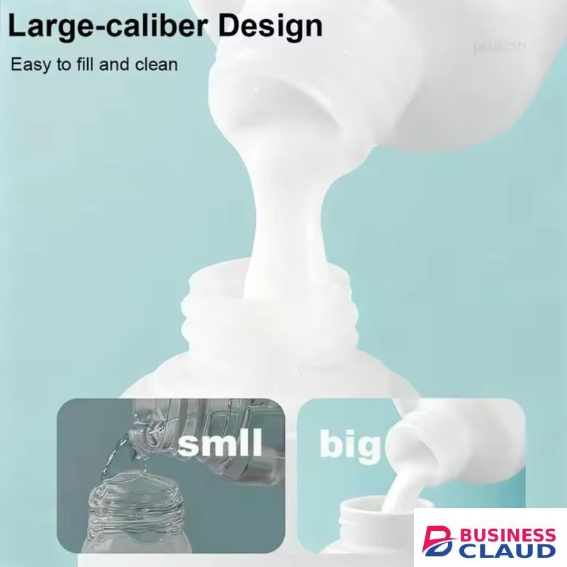 4Pcs 60ml Leak Proof Refillable Packing Liquid Container Empty Travel Containers for Travel Size Tubs Accessories
