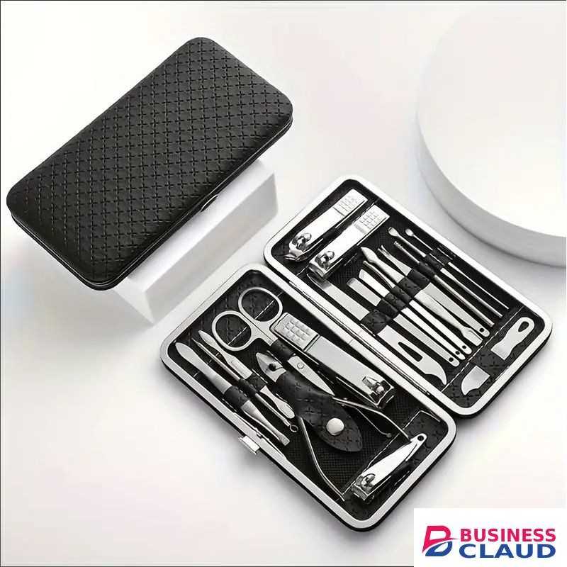 19-in-1 Nail Clipper, Ear Pick & Pedicure Kit– Manicure Pedicure Grooming Tools